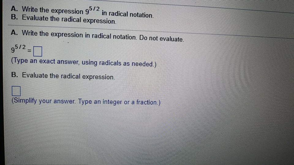 solved-write-the-expression-9-5-2-in-radical-notation-chegg