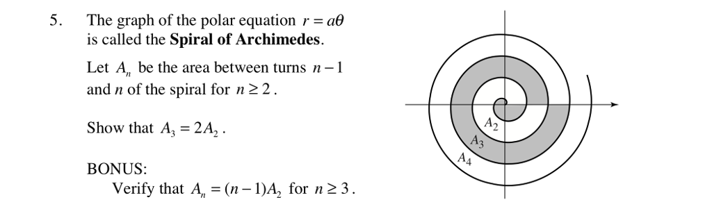 solved-5-the-graph-of-the-polar-equation-r-ae-is-called-chegg