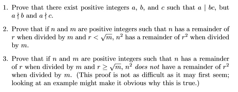 Solved Prove that there exist positive integers a, b, and c | Chegg.com