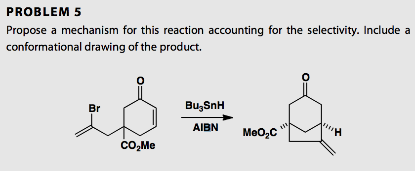 Solved PROBLEM 5 Propose a mechanism for this reaction | Chegg.com