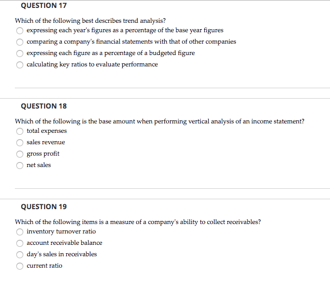 Solved A common-size statement reports only percentages that | Chegg.com