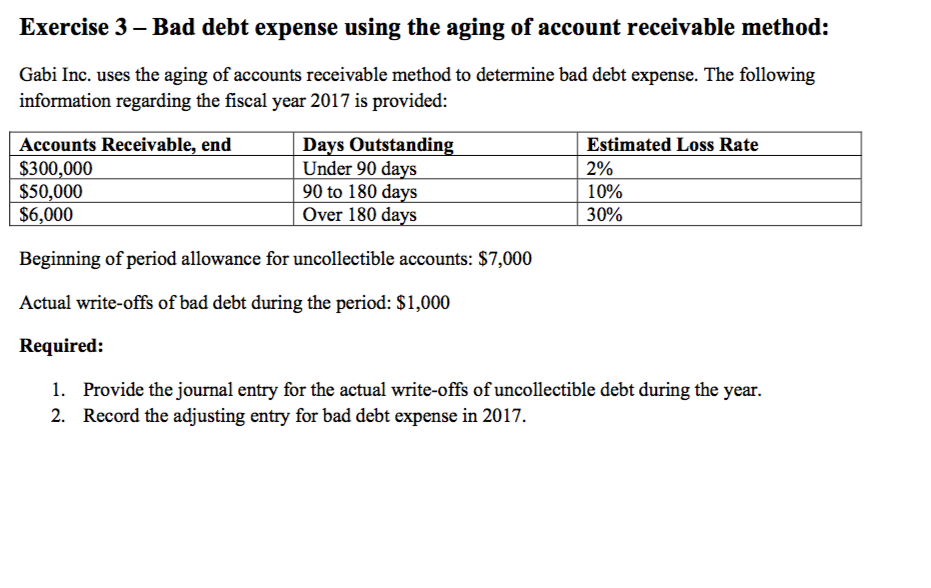 What happens when bad debt expense is recorded? Leia aqui: When should ...