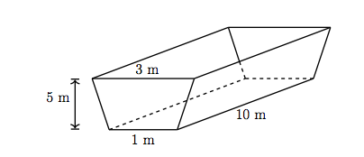 Solved Suppose the following tank is full of oil with a | Chegg.com