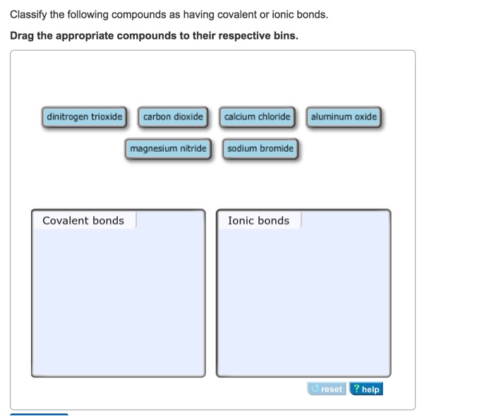 Classify The Following Compounds As Having Covalent Or Ionic My Xxx Hot Girl 