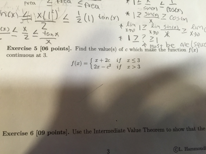 Solved t lim iz ein sind lim 4 tan x Must be one. Squo | Chegg.com