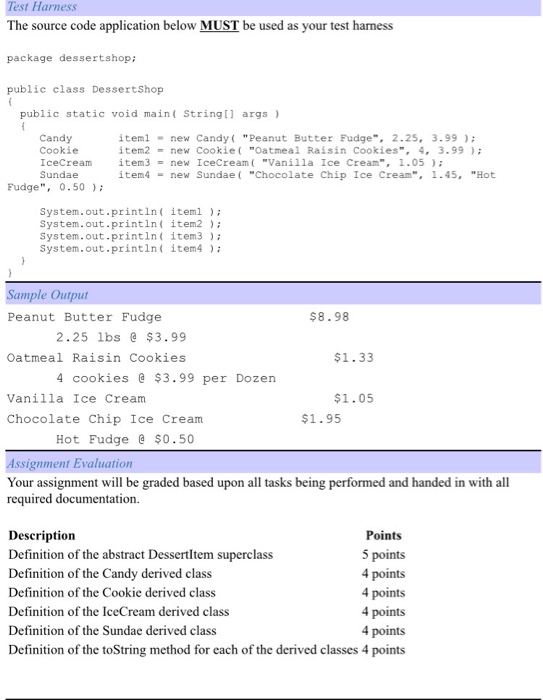 Solved Please use Java for this code. Also please include | Chegg.com