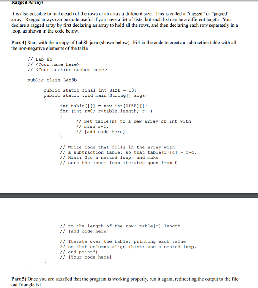 Solved It is also possible to make each of the rows of an Chegg