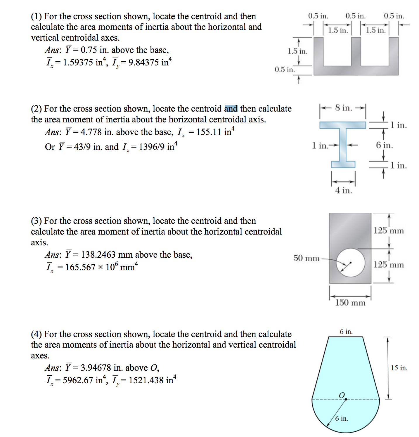 Solved The Cross Section Shown Has The Centroid At C Chegg – NBKomputer