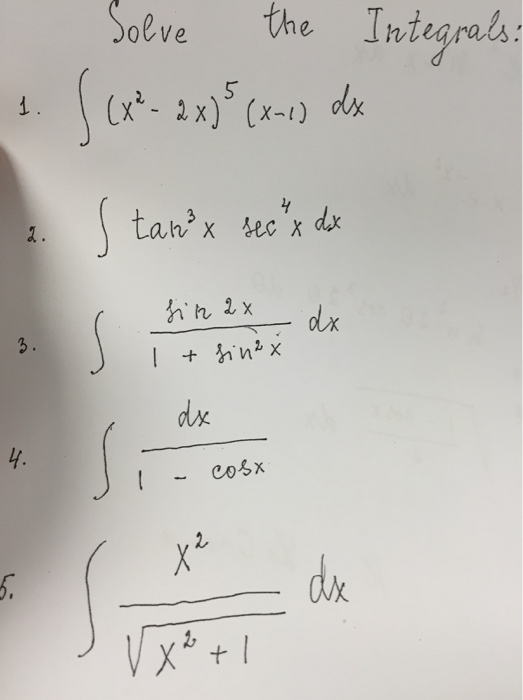 integral of sin 5x 2 sin x 2