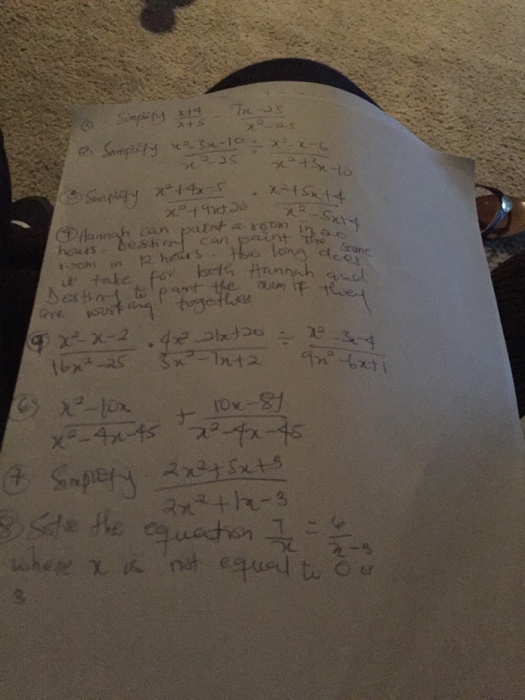 7x 5 )- 4 2 5x )= 10 2 x