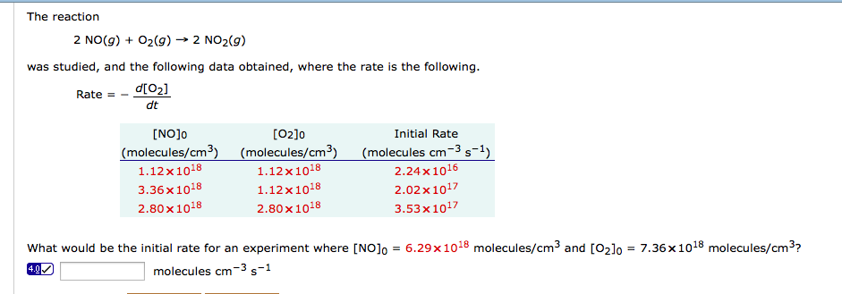 Solved (b) Determine The Rate Law. (Rate Expressions Take | Chegg.com