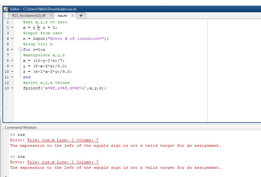 Solved Editor- C:\Users Nitin\Downloads rus.m R23 | Chegg.com