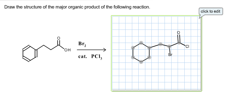 Solved The PCl3, which is present in a catalytic amount, | Chegg.com