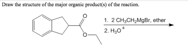 Solved Draw the structure of the major organic product(s) of | Chegg.com