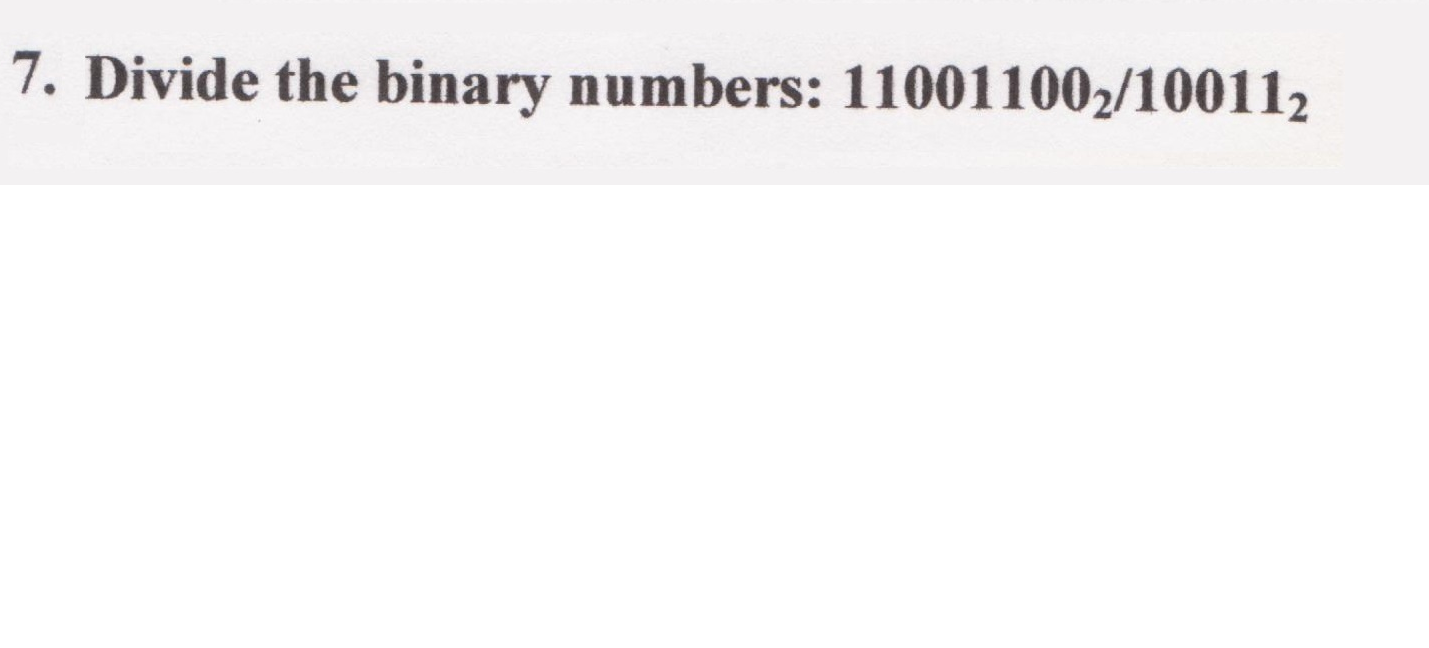 solved-divide-the-binary-numbers-11001100-2-10011-2-chegg