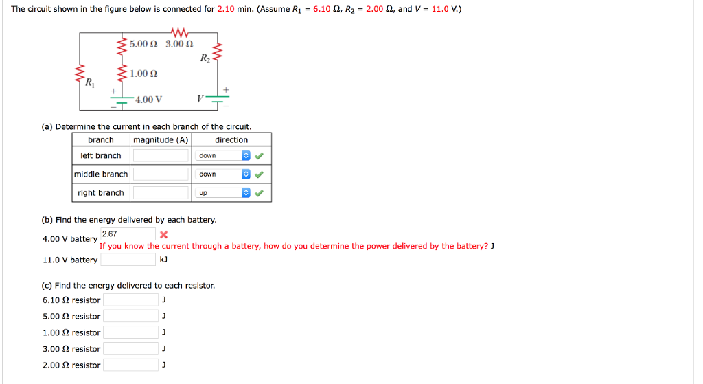 Solved The circuit shown in the figure below is connected | Chegg.com