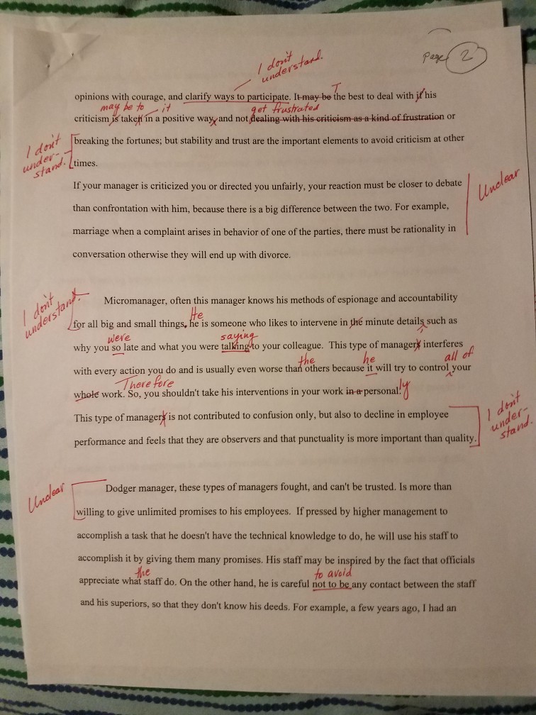 essay rough draft sample