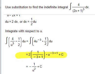 Solved Use substitution to find the indefinite integral | Chegg.com