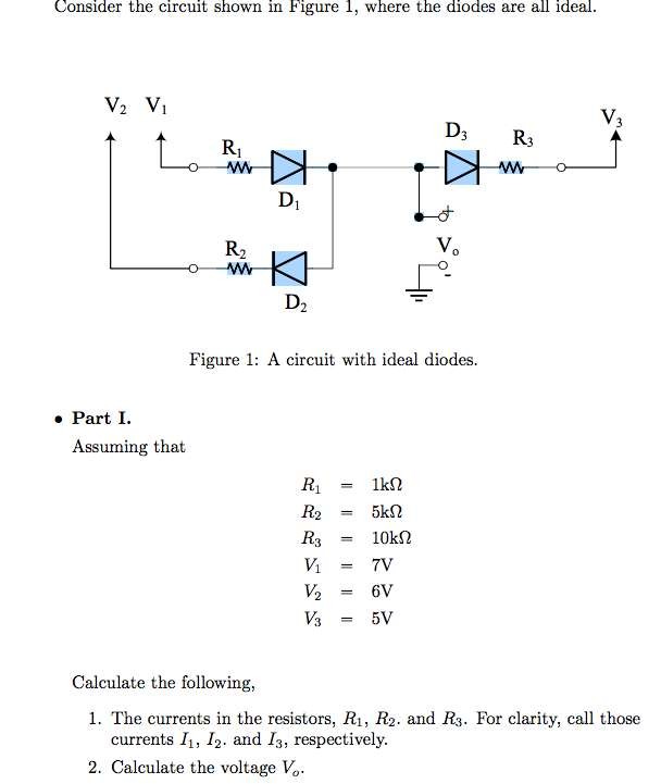 Solved Consider the circuit shown in Figure 1, where the | Chegg.com