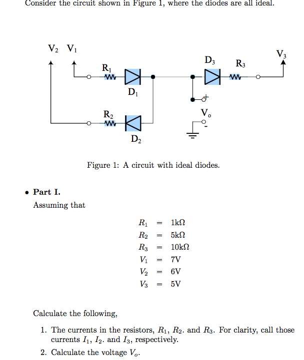 Solved Consider The Circuit Shown In Figure 1, Where The | Chegg.com