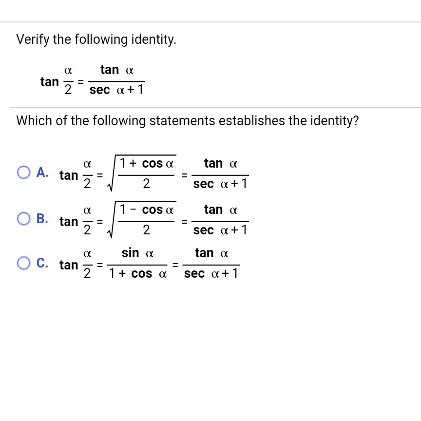 solved-verify-the-following-identity-tan-tan-sec-1-chegg