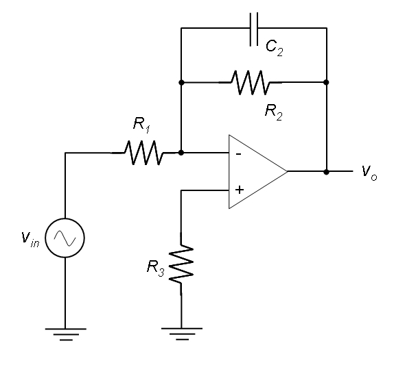 Solved A circuit in the inverting amplifier configuration is | Chegg.com