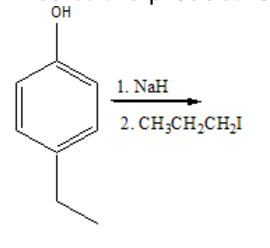 Solved OH 1. NaH 2. CH CH2CH2I | Chegg.com