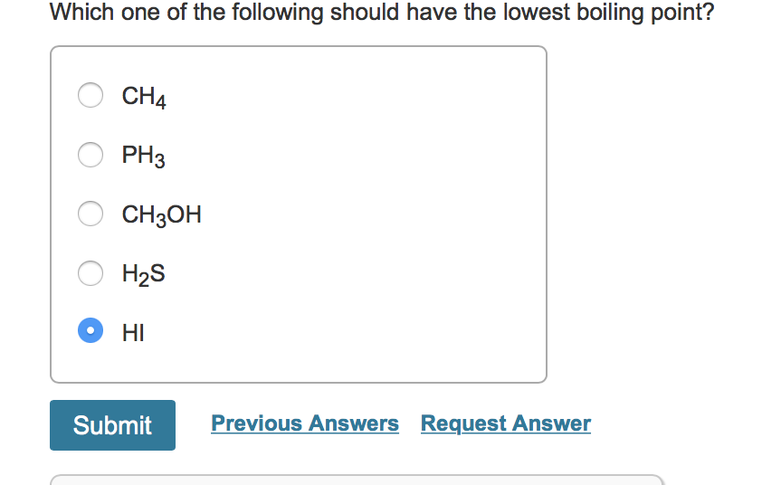 solved-which-one-of-the-following-should-have-the-lowest-chegg