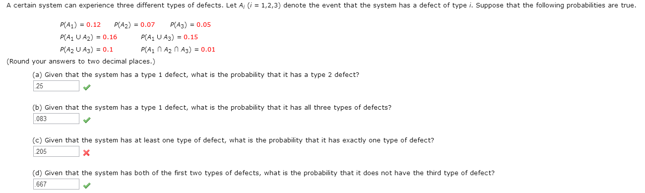 Solved A Certain System Can Experience Three Different Ty Chegg Com