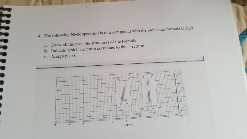 solved-4-the-following-nmr-spectrum-is-of-a-compound-with-chegg