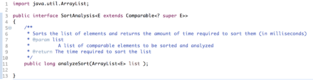 Solved Create a class called Insertionsort that implements | Chegg.com