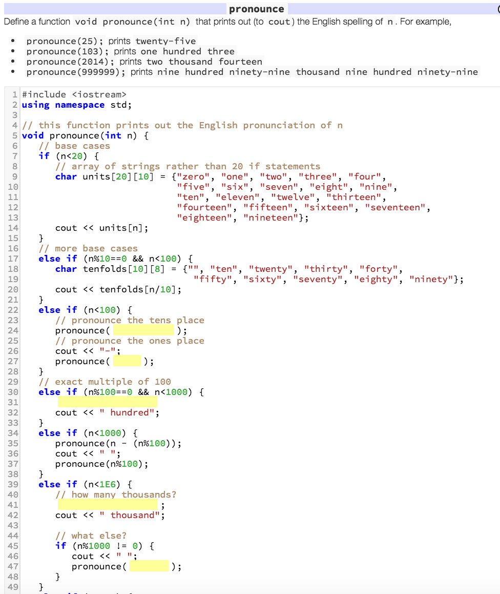 Solved INSTRUCTIONS: just FILL IN the yellow highlighted | Chegg.com