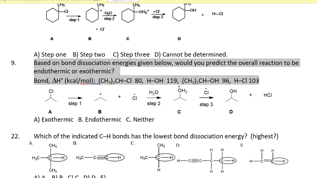 Solved I Need Help With Question 9 The Answer Is C .. I Need | Chegg.com