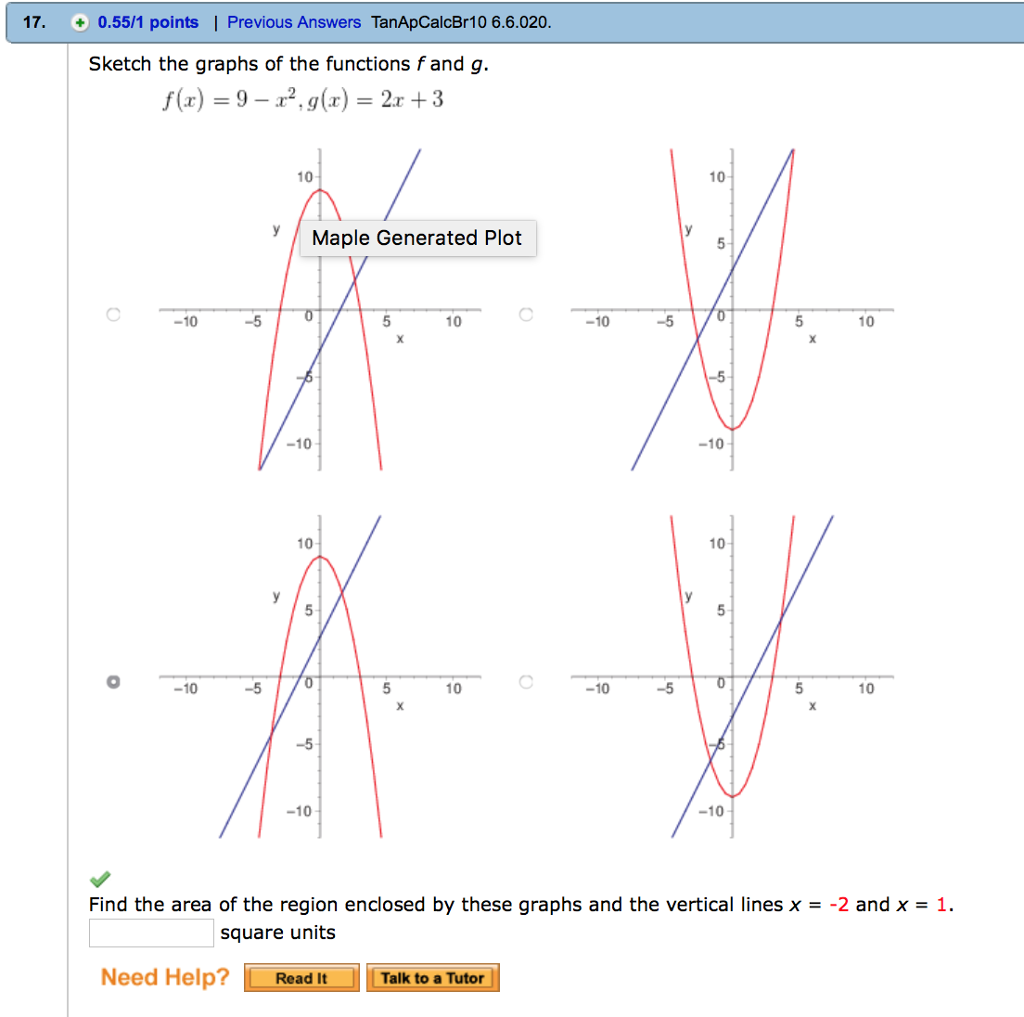 Solved Sketch the graphs of the functions f and g. f(x) = | Chegg.com