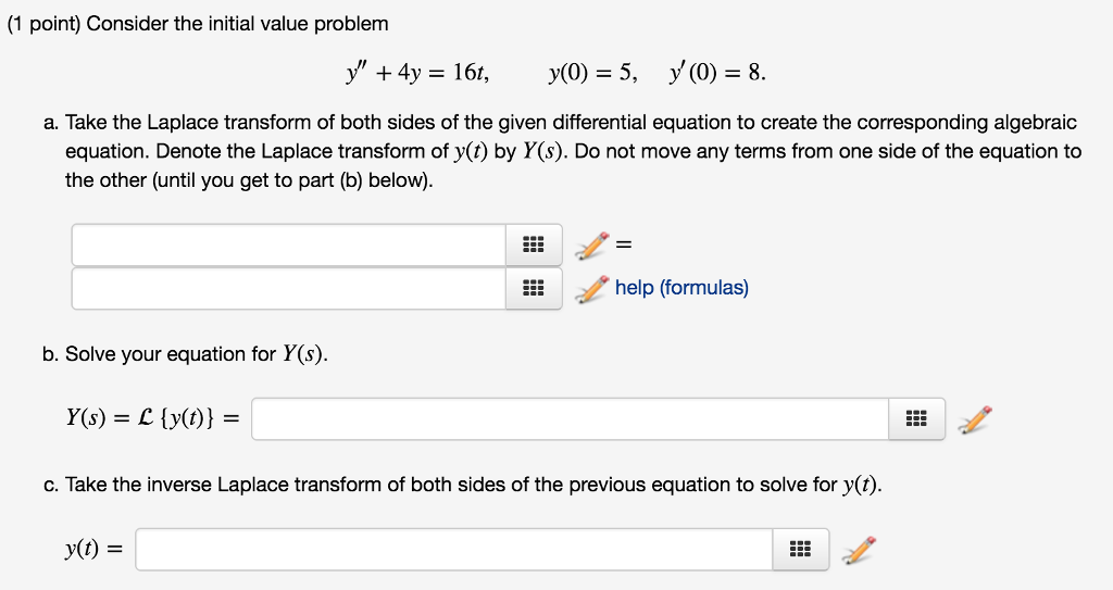 Solved Consider the initial value problem y