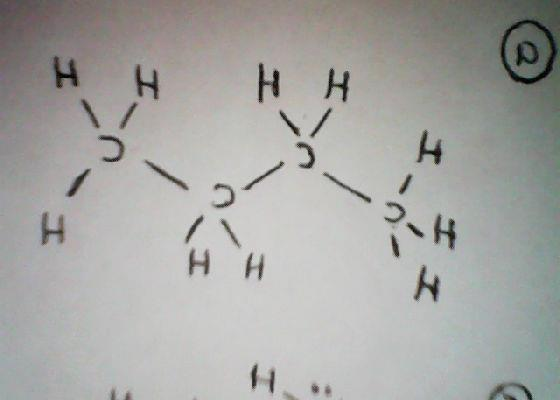 Convert the Lewis structure to its simple line equivalent.