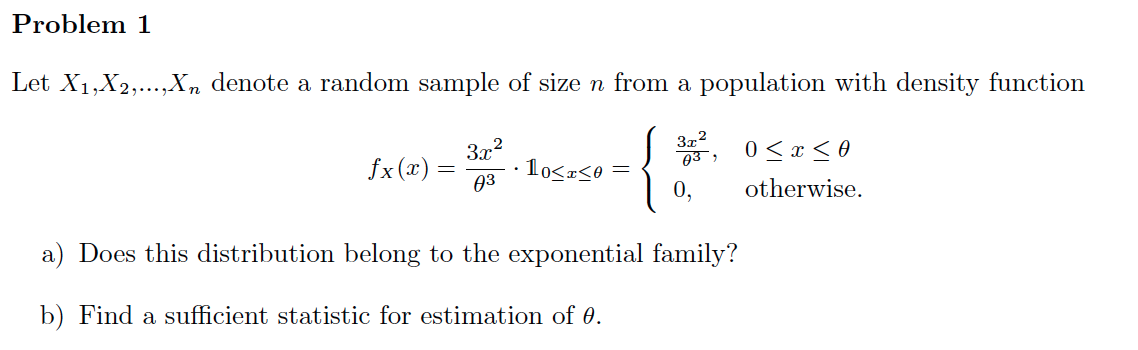 Solved Let X1,X2,...,Xn denote a random sample of size n | Chegg.com