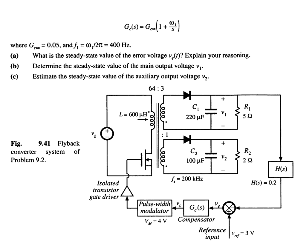 Flyback Converter Output Voltage Formula at Nellie Ball blog