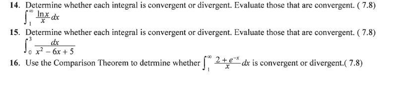 Solved Chapter 7 Calculus. Answer as many questions as | Chegg.com