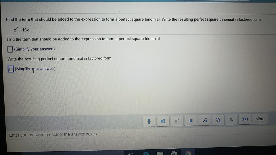 solved-find-the-term-that-should-be-added-to-the-expression-chegg