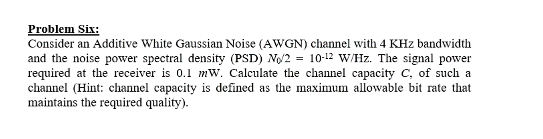 solved-consider-an-additive-white-gaussian-noise-awgn-chegg