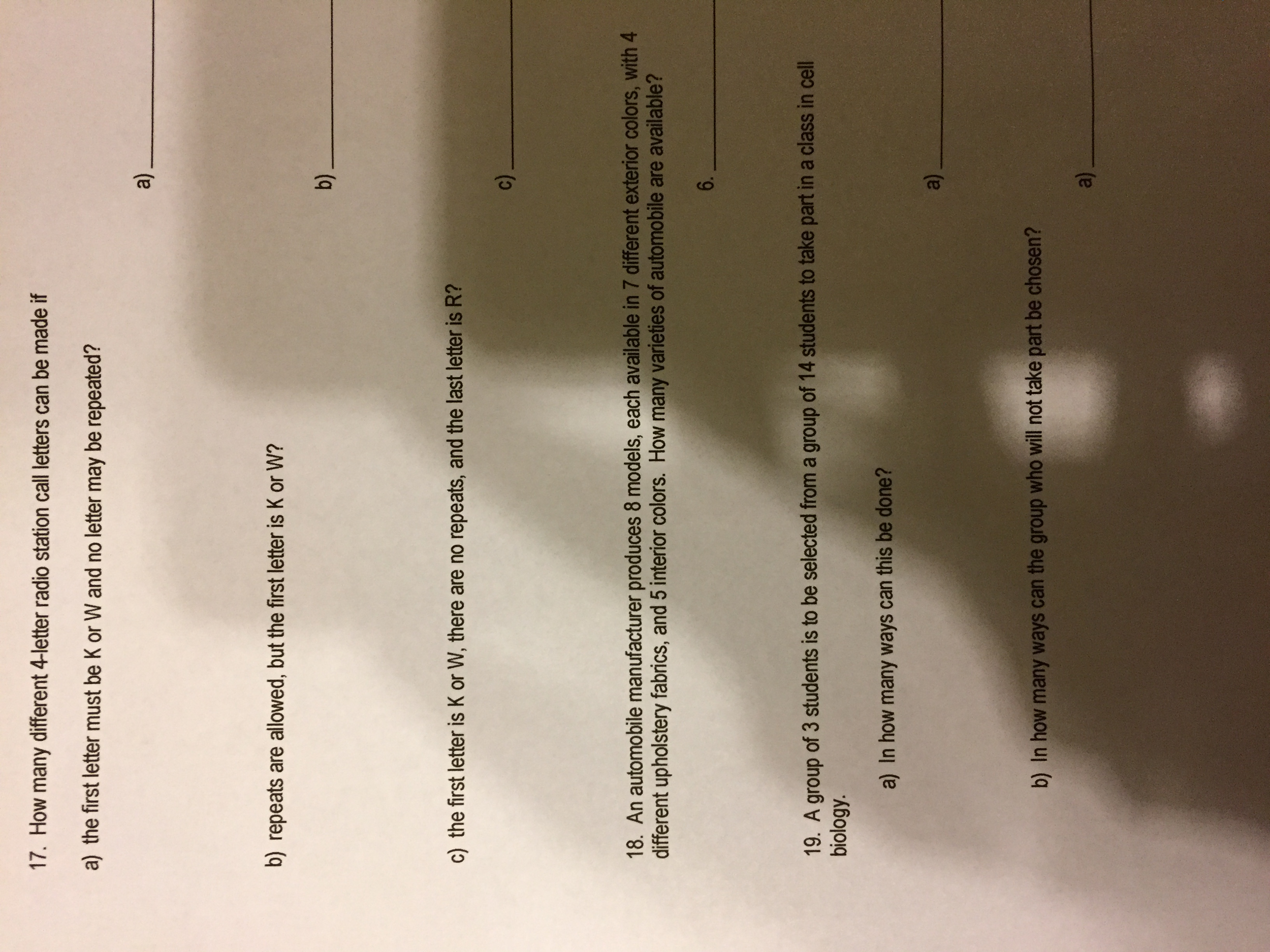 Solved How many different 4letter radio station call