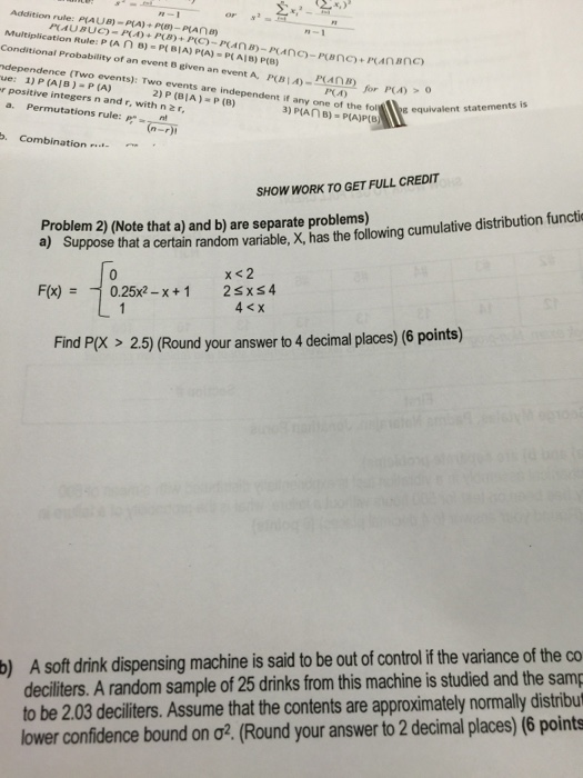 Solved Problem 2) (Note That A) And B) Are Separate | Chegg.com