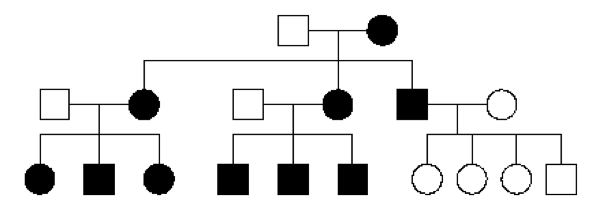 Solved Some human genetic disorders are inherited via yet | Chegg.com