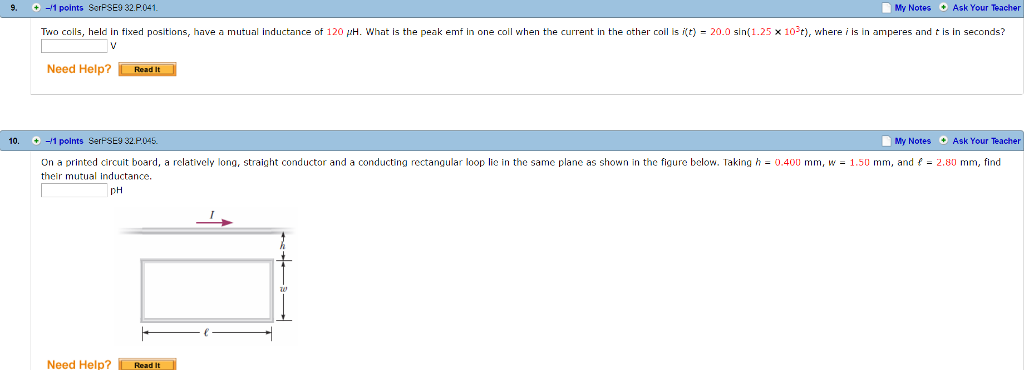 Solved Two Coils Held Fixed Positions Have A Mutual | Chegg.com