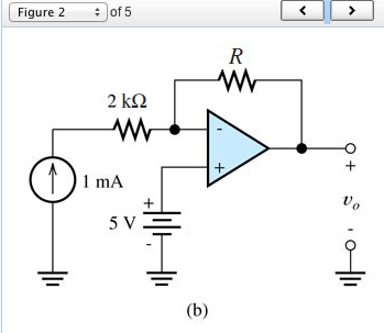 Solved For the circuit shown in figure 2, assume that the op | Chegg.com