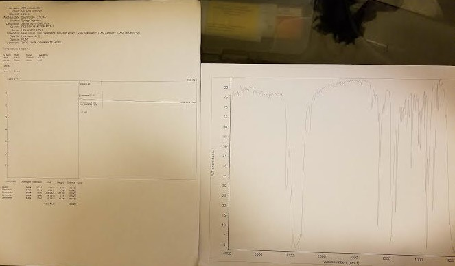 MASS OF LIMONENE (GROUP SAMPLE) 1.) From your GC | Chegg.com