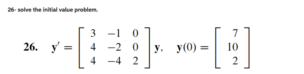 Solved Use the laplace method to solve the following Use | Chegg.com