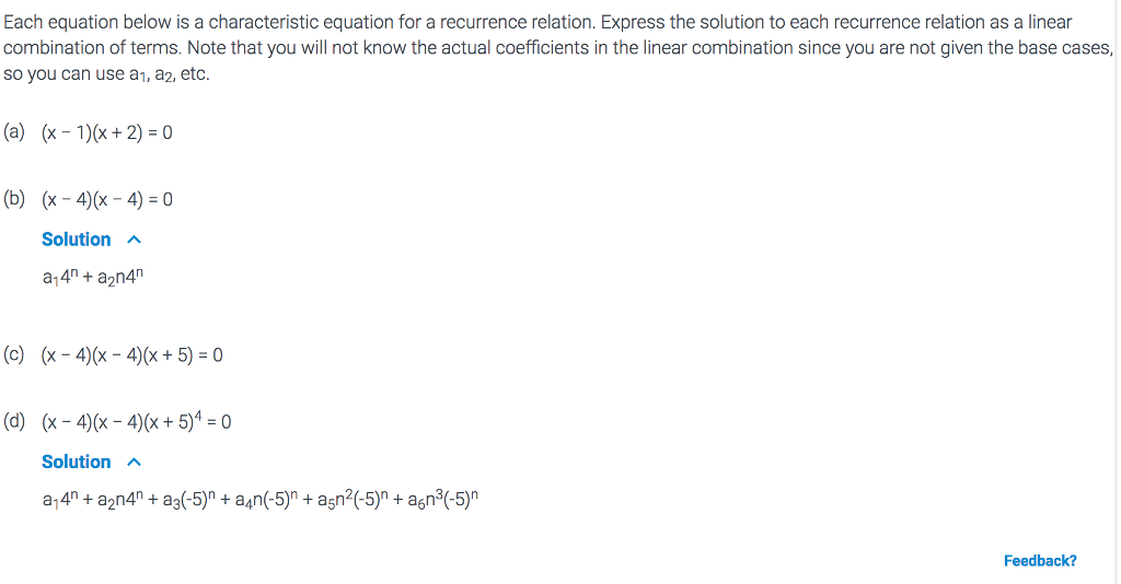 Solved Please solve a and c, you can see how we want the | Chegg.com