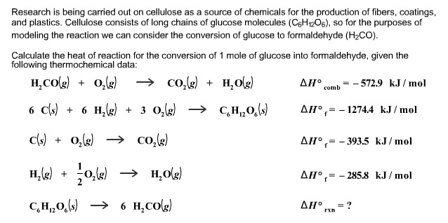 Solved Research is being carried out on cellulose as a | Chegg.com